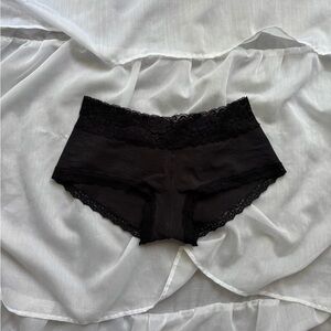 PINK Victoria’s Secret Lace Trim Boy-short Panty